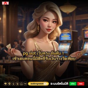 pg slot เว็บตรง อันดับ 1 เข้าเล่นตอนนี้มีสิทธิ์รับเงินรางวัลเพียบ